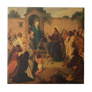 Azulejo Entrada de Jesucristo en Jerusalén 