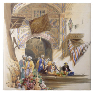 Azulejo Entrada de un bazar, El Cairo magnífico, pub. 184
