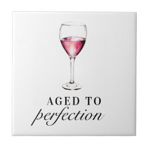 Azulejo Envejecido a la Perfección Vaso de Cumpleaños Dive