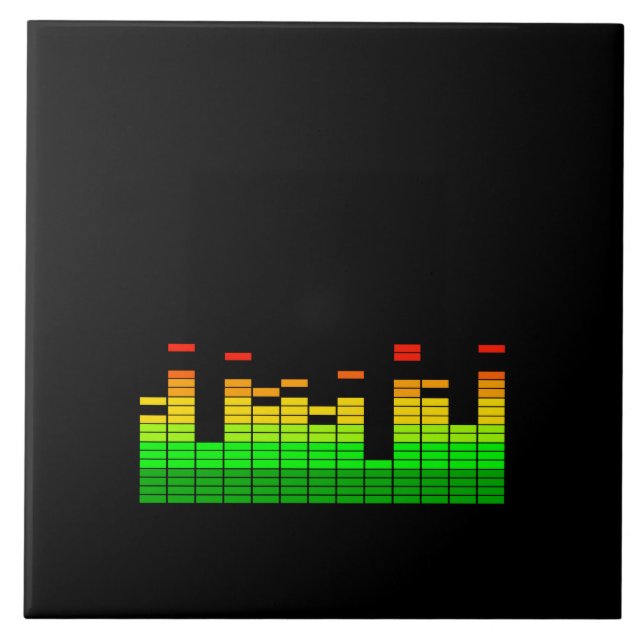 Azulejo Equalizer Vibes from the Beat of DJ Music (Frente)
