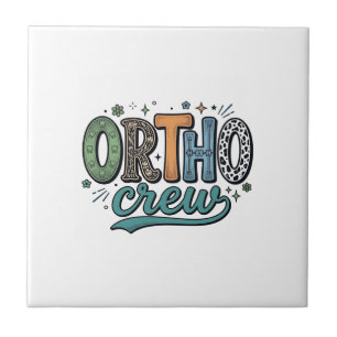 Azulejo Equipo ortodoncista diseño vectorial equipo dental