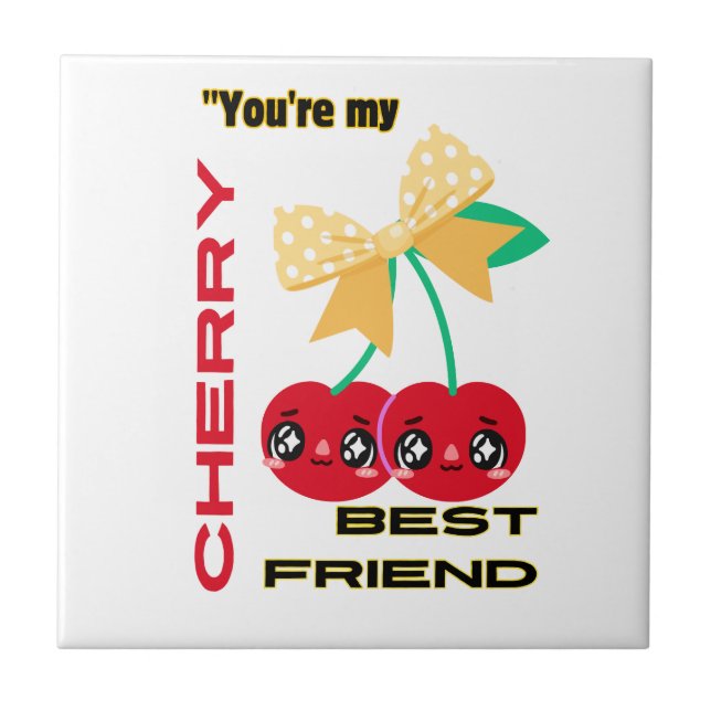 AZULEJO ERES MI MEJOR AMIGO MÁS AMIGO. (Frente)