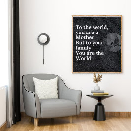 Azulejo Eres nuestra madre mundial