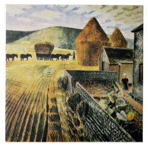 Azulejo Eric Ravilious - Estadios
