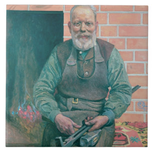 Azulejo Erik Erikson, el herrero