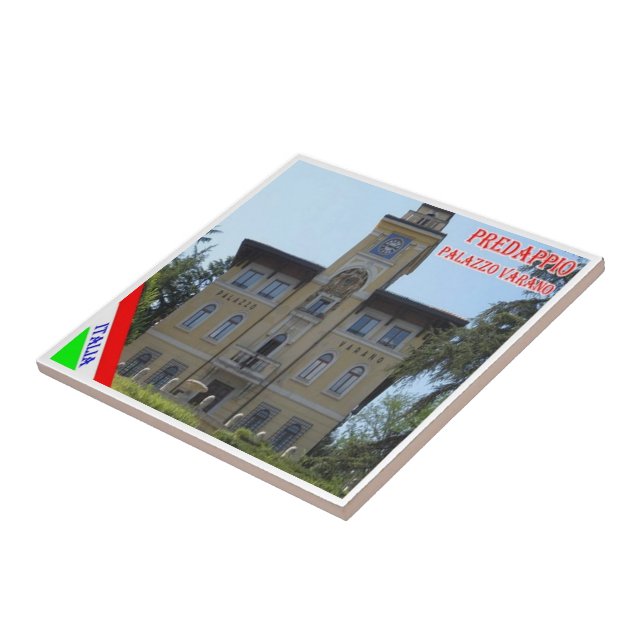 Azulejo ERM014 PREDAPPIO, Varano Palace, Italia, (Lado)