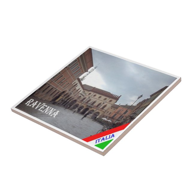 Azulejo ERM016 RAVENNA, Emilia Romagna, Italia, (Lado)