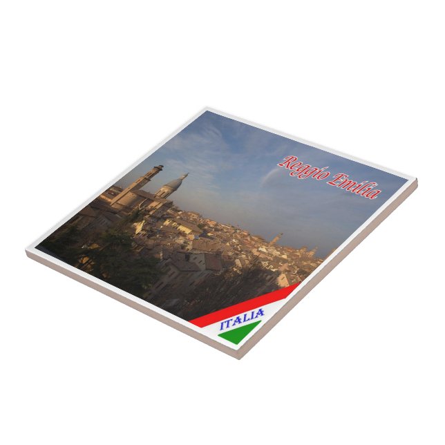 Azulejo ERM017 REGGIO EMILIA, Italia, (Lado)