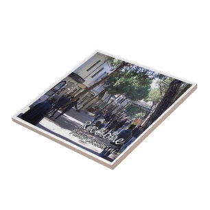 Azulejo ERM018 Riccione, Viale Ceccarini, Italia,