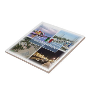 Azulejo ERM027 CESENATICO, Emilia Romagna Italia,