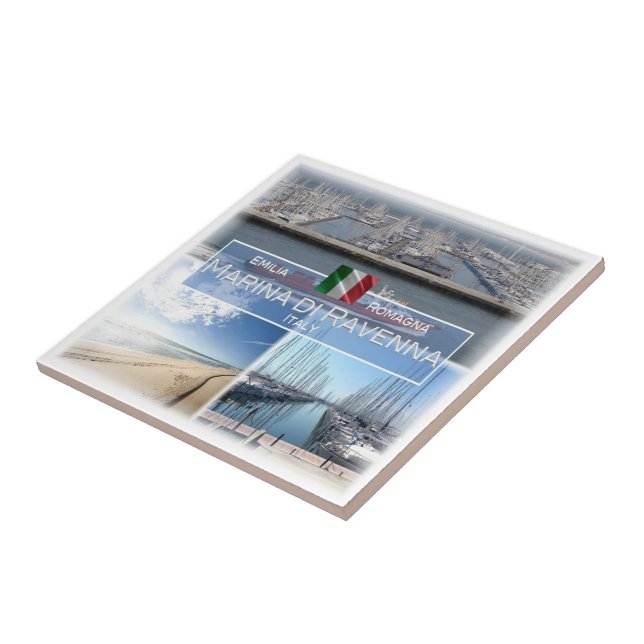 Azulejo ERM032 MARINA DI RAVENNA, Italia, (Lado)