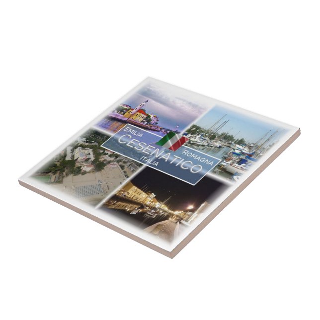 Azulejo ERM033 CESENATICO, Emilia Romagna Italia, (Lado)