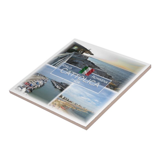 Azulejo ERM035 CATTOLICA, Emilia Romagna, Italia, (Lado)