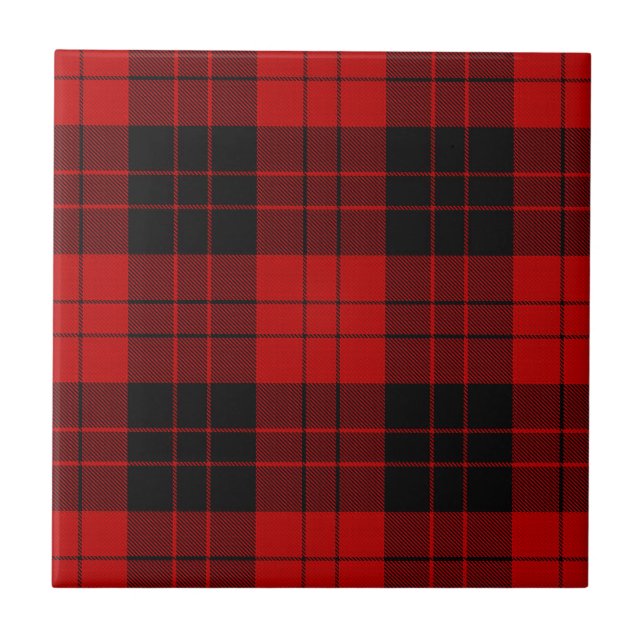 Azulejo Erskine Paton Tartan (Frente)