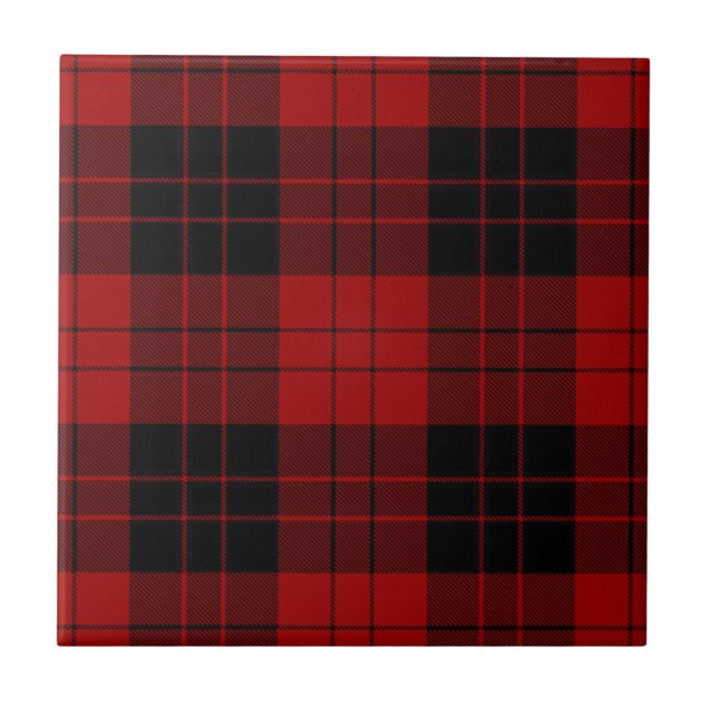 Azulejo Erskine (Paton) Tartan Scottish Plaid Pattern (Frente)