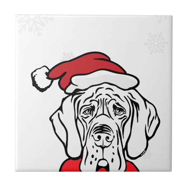 Azulejo Es hora de Navidad (Frente)