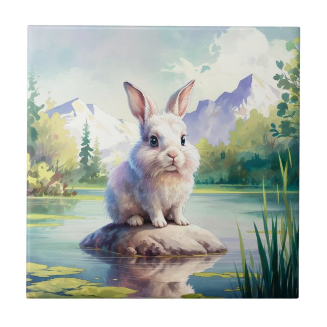 Azulejo Es una cerámica. (Frente)