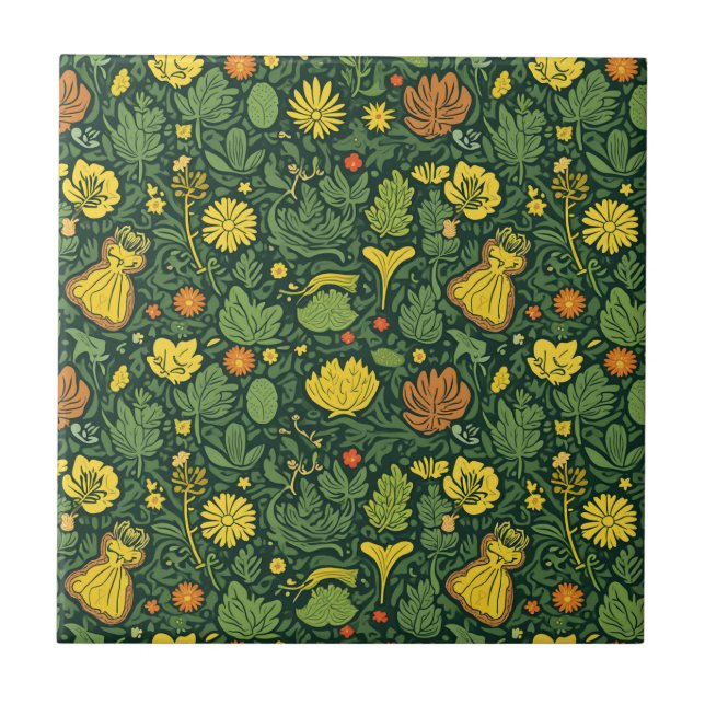 Azulejo Es una cerámica. (Frente)