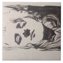 Esbozo de una mujer de "Ver Sacrum" (Moser)