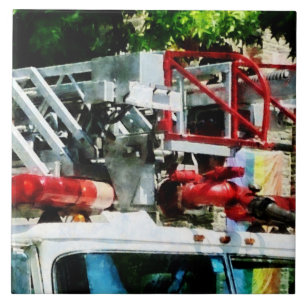 Azulejo Escalera de camión de bomberos