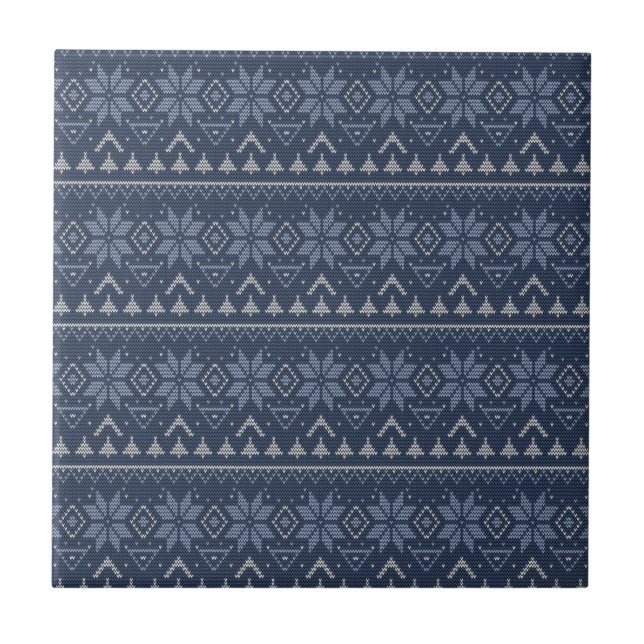 Azulejo Escandinavo, tejer (Frente)