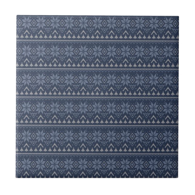 Azulejo Escandinavo, tejer (Frente)