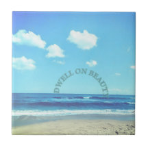 Escena de playa Dwell on Beauty