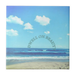 Azulejo Escena de playa Dwell on Beauty