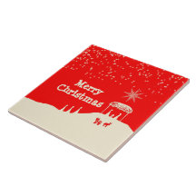 Escena minimalista de navidad navideña