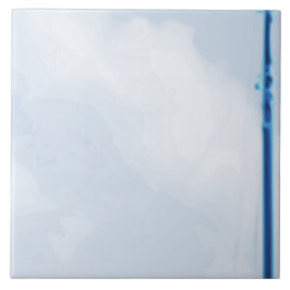 Azulejo Escena rural azul mural del barco de Delft de la