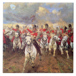 Azulejo Escocia Para Siempre (Oficiales De Caballería) (Mi