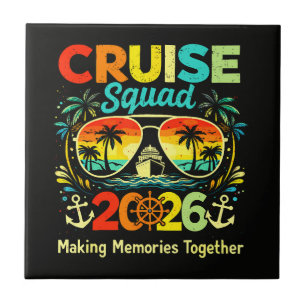 Azulejo Escuadrón de Crucero Vacaciones de Verano 2026