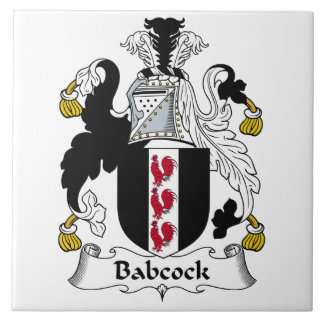 Azulejo Escudo Babcock de la familia
