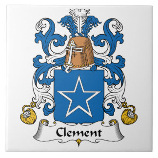 Azulejo Escudo clemente de la familia
