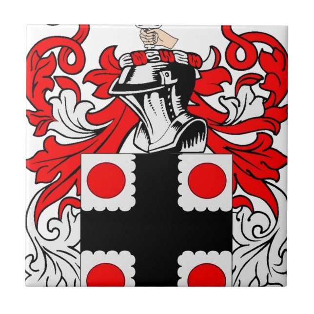 Azulejo Escudo de armas de Clayton (Frente)