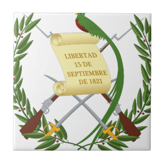 Azulejo Escudo de armas de Guatemala