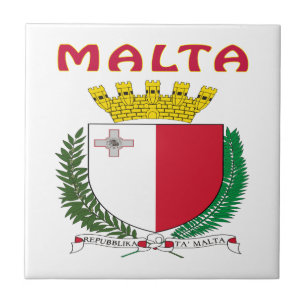 Azulejo Escudo de armas de MALTA