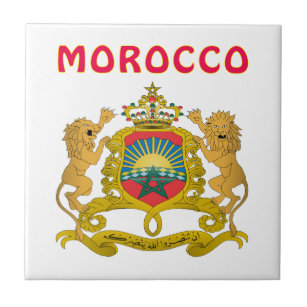 Azulejo Escudo de armas de Marruecos