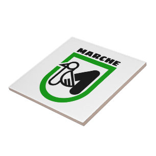 Azulejo Escudo de armas de marzo (Italia)