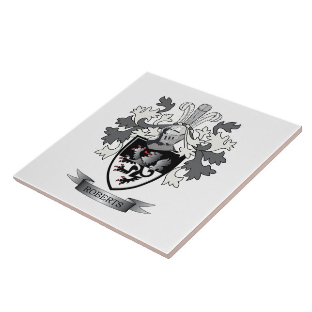 Azulejo Escudo de armas del escudo de la familia de (Lado)