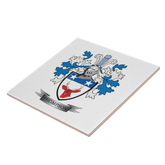 Azulejo Escudo de armas del escudo de la familia de