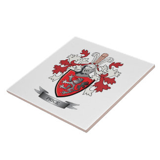 Azulejo Escudo de armas del escudo de la familia del