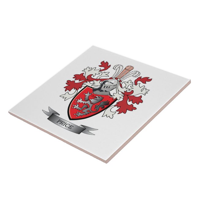 Azulejo Escudo de armas del escudo de la familia del (Lado)