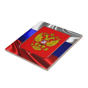 Azulejo Escudo de armas ruso