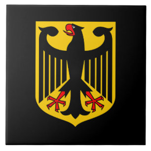 Azulejo Escudo de armas símbolo emblema águila de Alemania