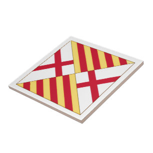 Azulejo Escudo de Barcelona (sin corona)