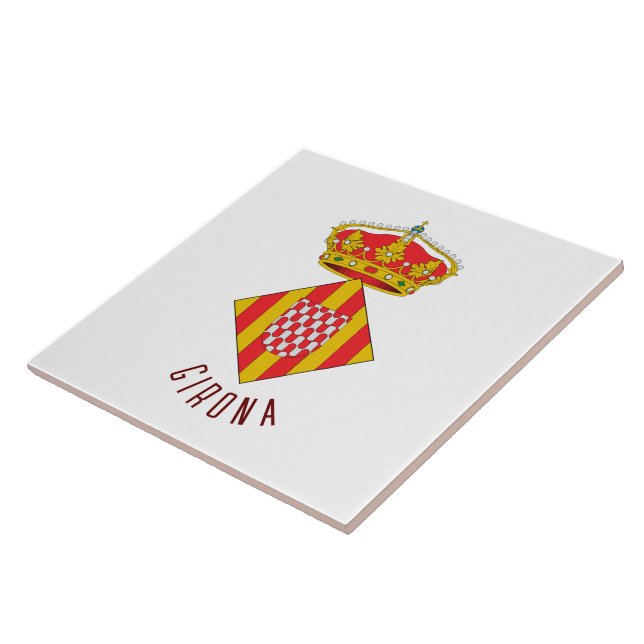 Azulejo Escudo de Girona (Lado)