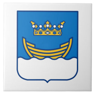 Azulejo Escudo de Helsinki (Finlandia)