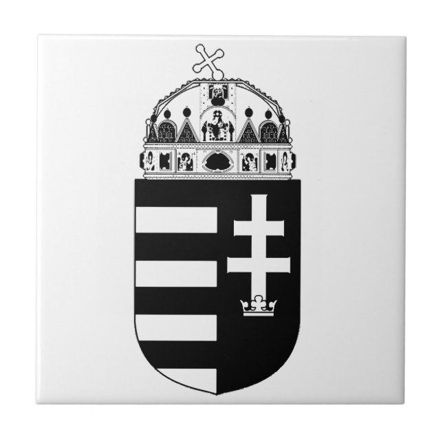 Azulejo Escudo de Hungría (Frente)