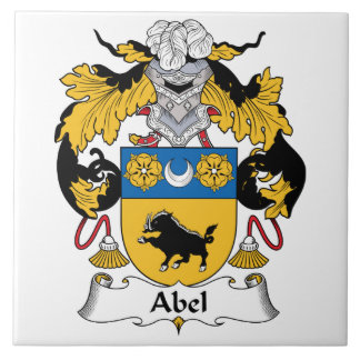 Azulejo Escudo de la familia de Abel